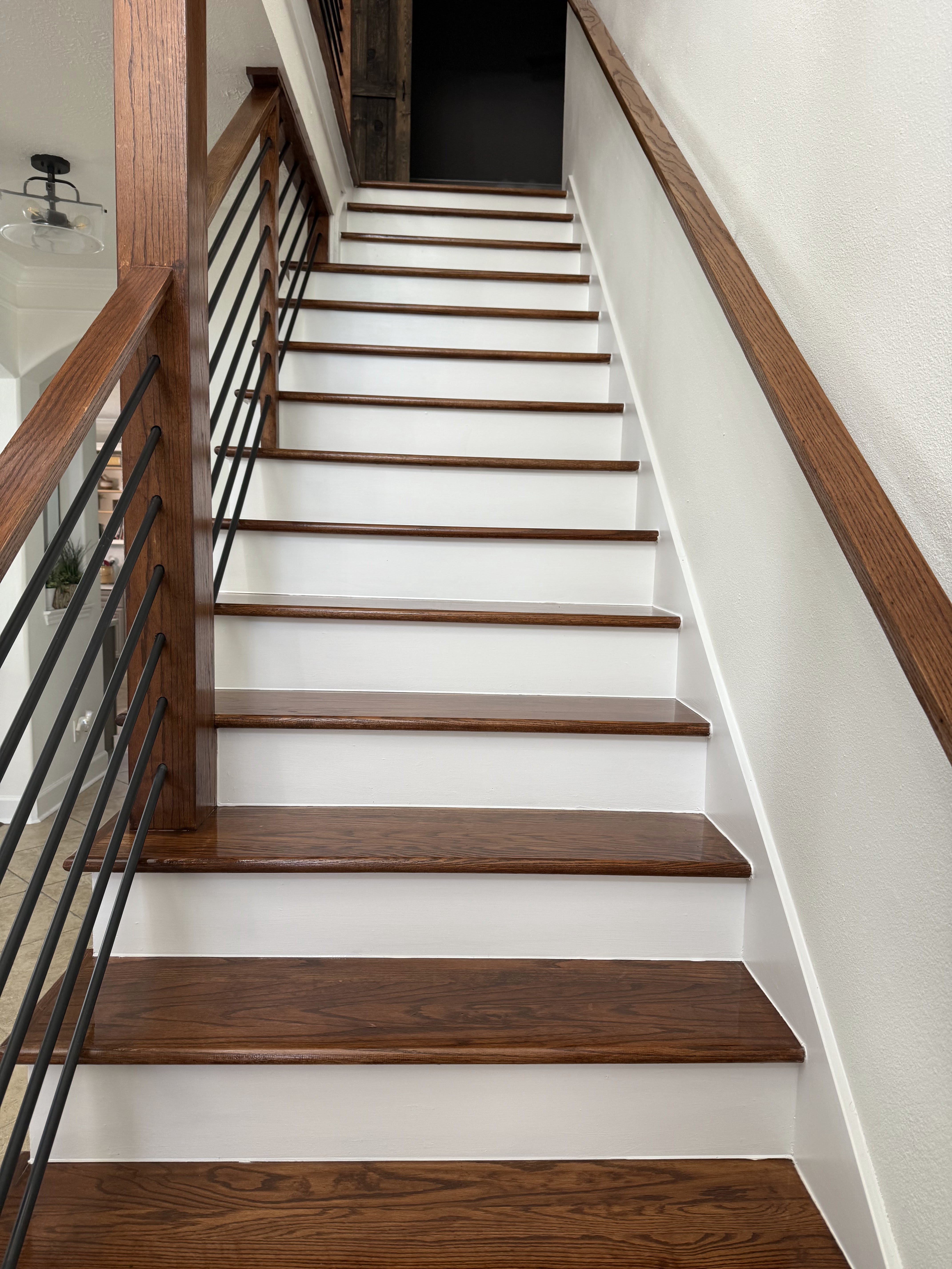 Stairs after remodel