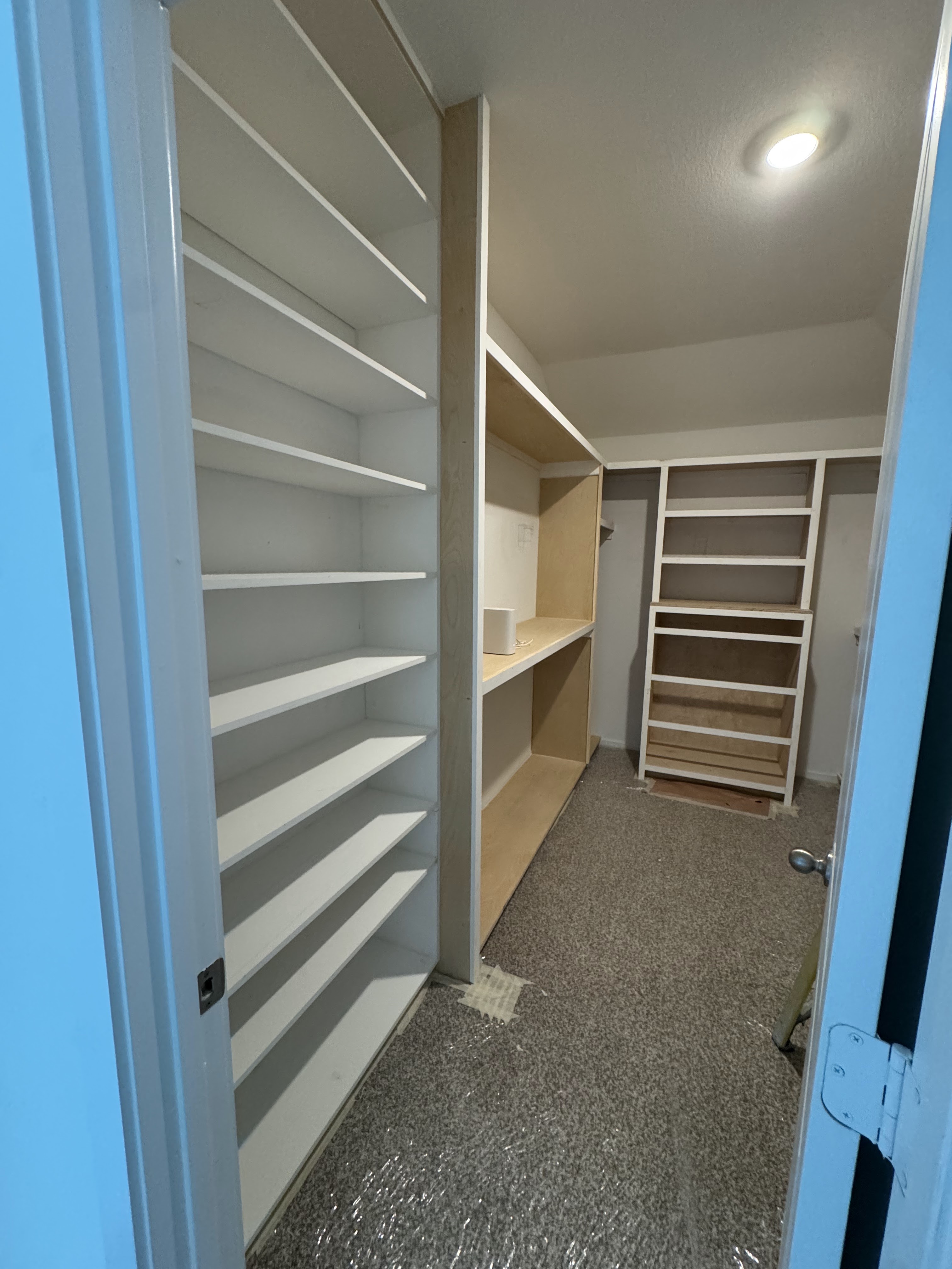 Closet after remodel
