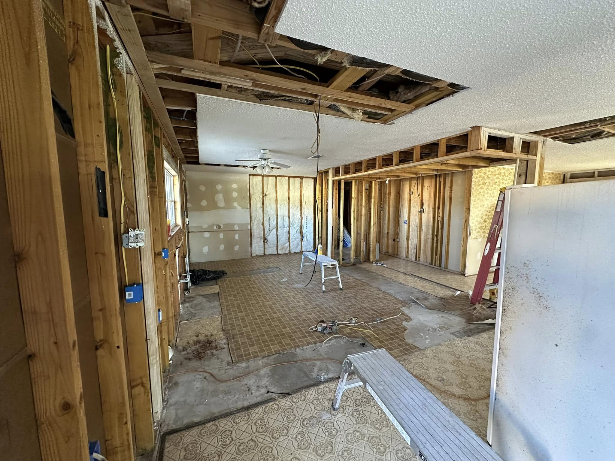 Drywall repair and texture matching