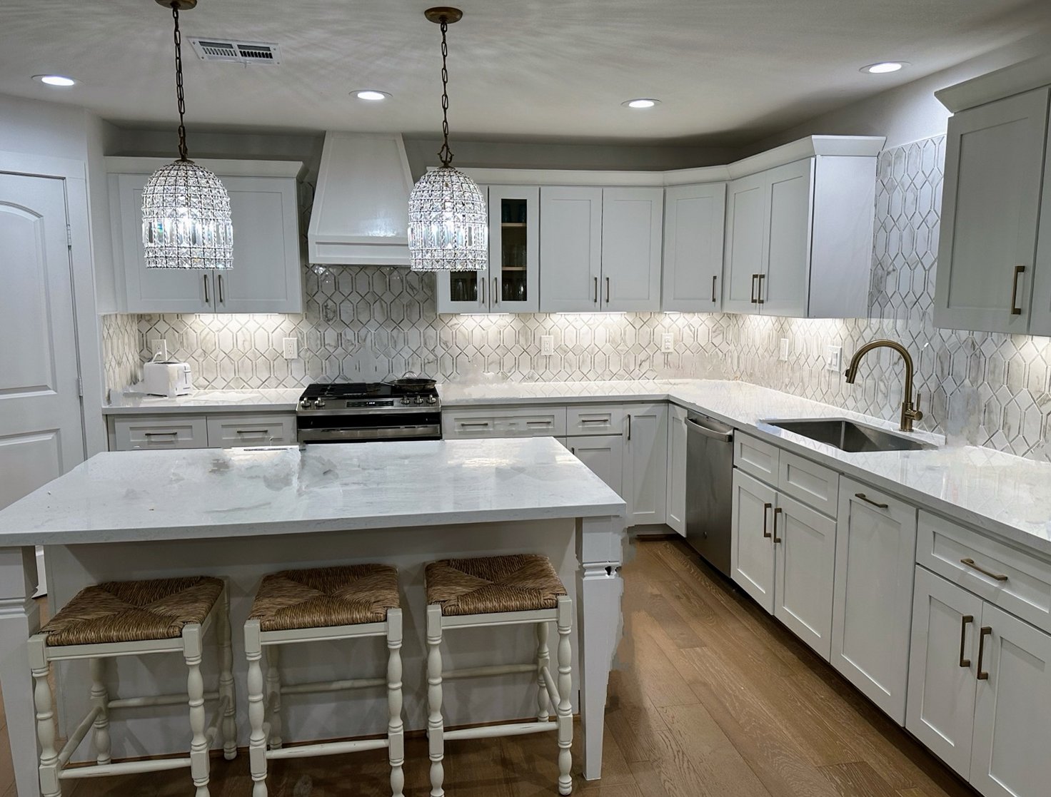 FC Painting & Remodeling — Custom kitchen remodel in Houston TX