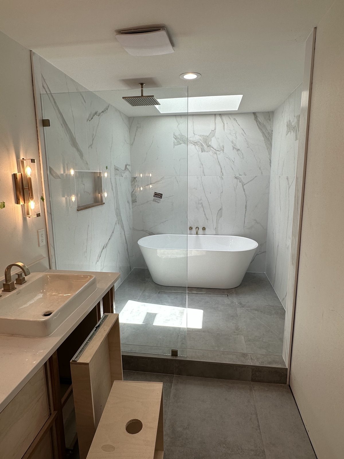Bathroom after remodel